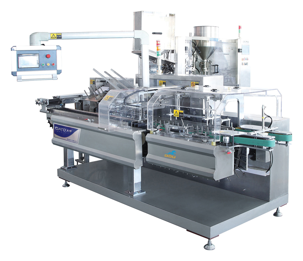 Flexible tube packing machine