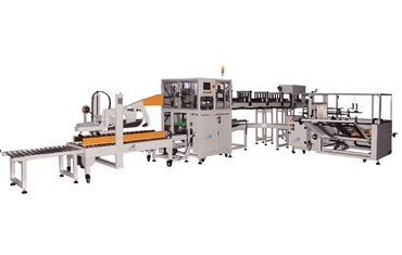 Drop type mineral water packing machine